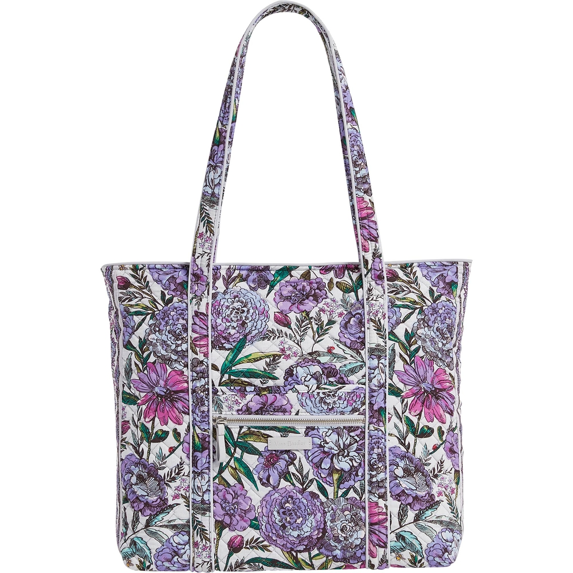 Vera Bradley Large Tote, Lavender Meadow | Totes & Shoppers | Clothing ...