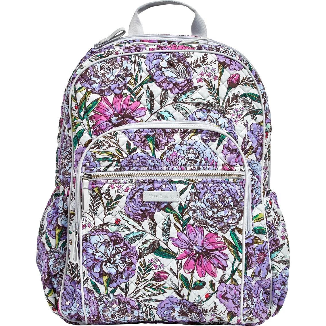 Can You Wash Vera Bradley Backpacks In The Washer Vera Bradley Campus Backpack Signture Cotton Lavender Meadow Backpacks Back To School Shop Shop The Exchange