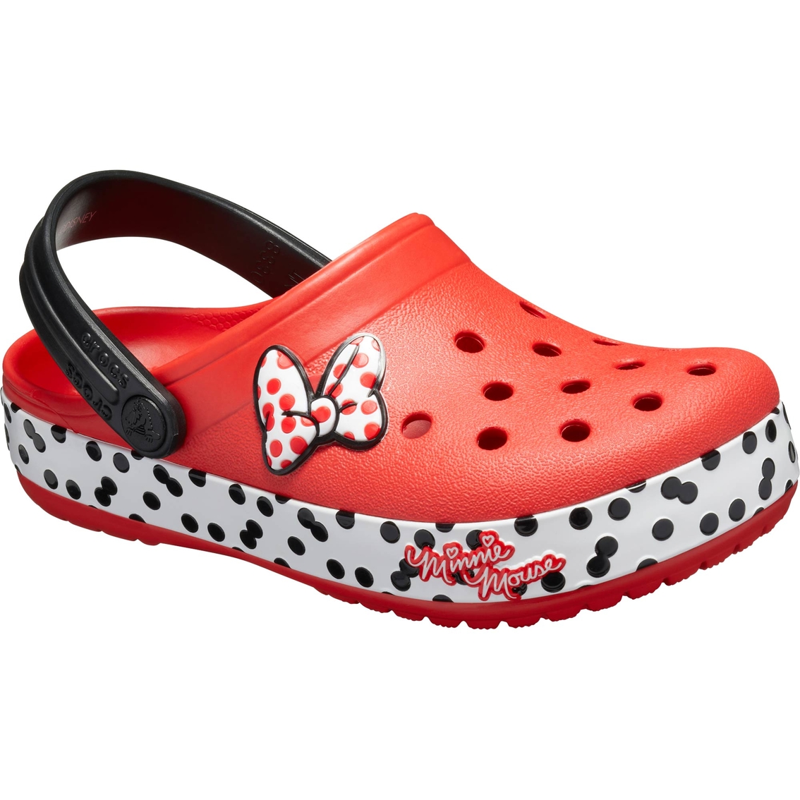Crocs Toddler Girls Minnie Dots Clogs 