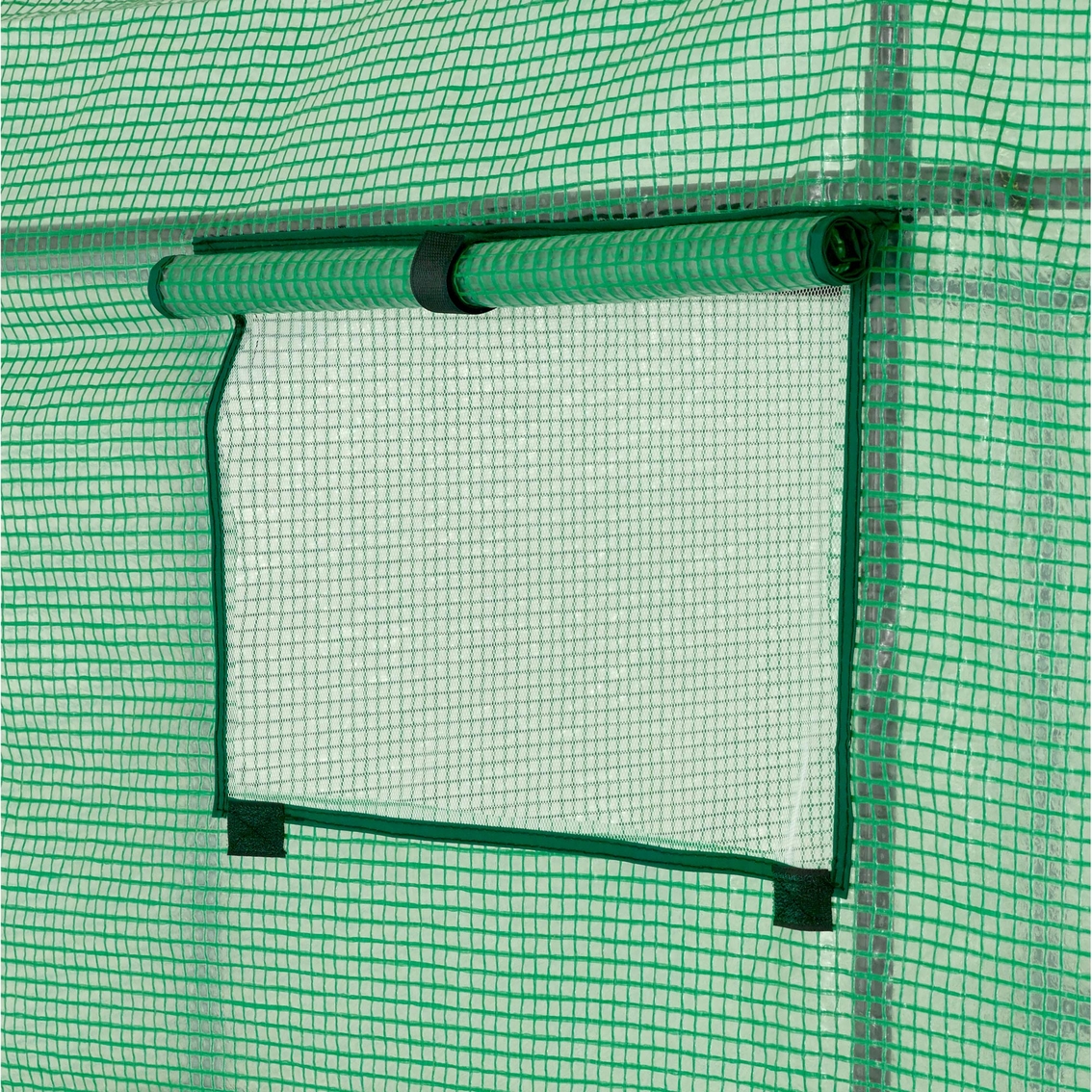 Ogrow 2 Tier 8 Shelf Greenhouse PE Replacement Cover - Image 4 of 5