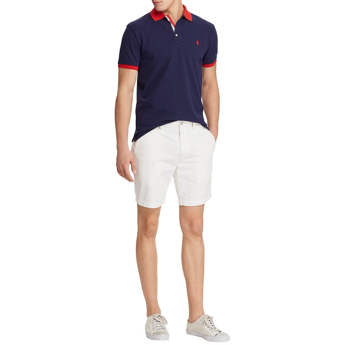 Polo Ralph Lauren Classic Fit Mesh Polo Shirt - Image 3 of 4