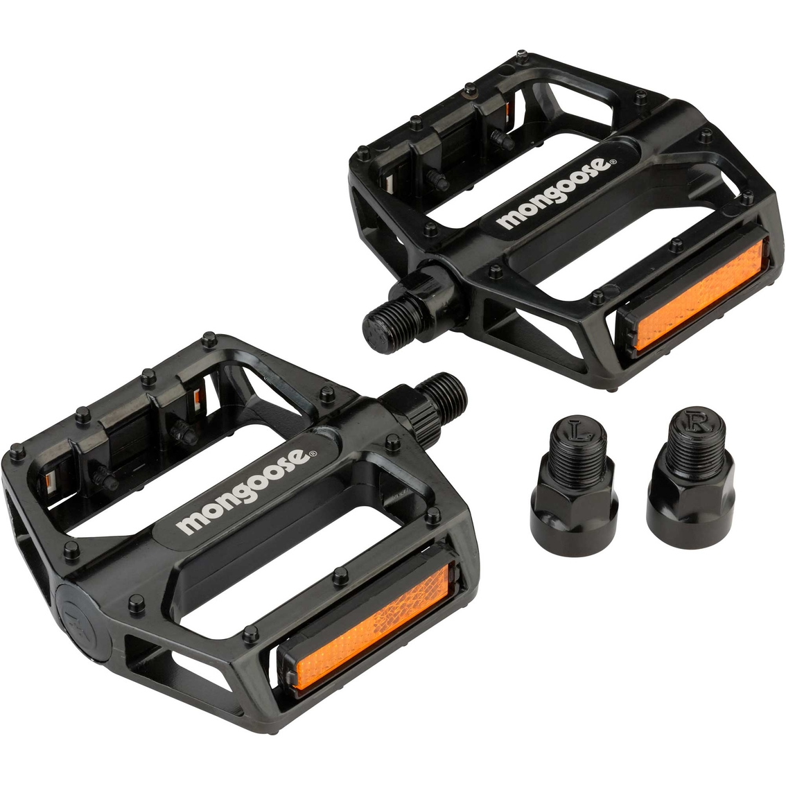 Universal Fit Brand New! 9//16/" 280 grams Polymer Bicycle Pedals