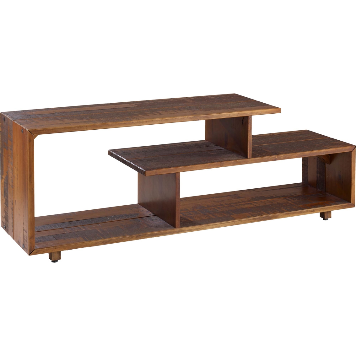 Walker Edison 60 in. Rustic Modern Solid Wood TV Stand - Image 2 of 3