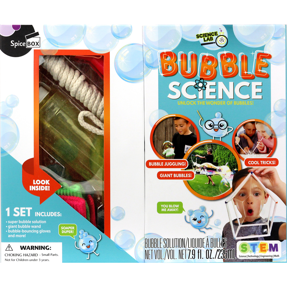 Spice Box Science Lab Bubble Science Kit
