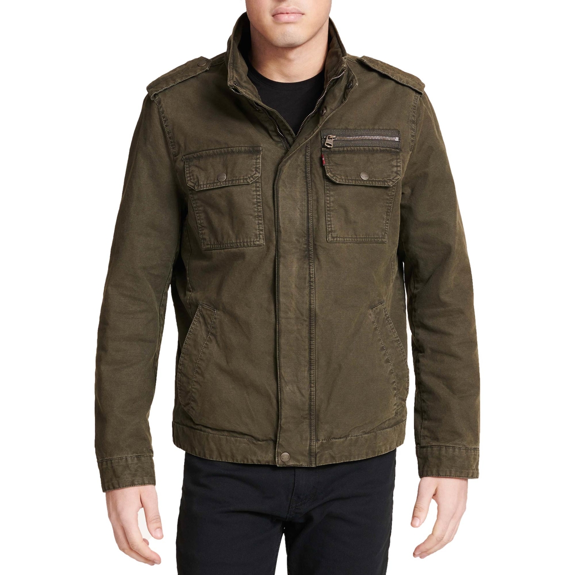 Levi's Cotton Military Jacket | Jackets | Clothing & Accessories | Shop ...