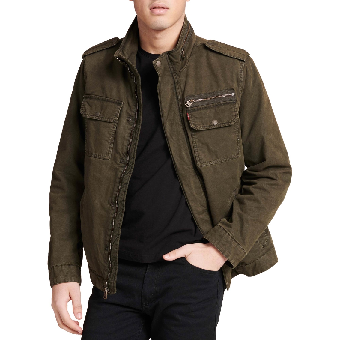 Levi's Cotton Military Jacket | Jackets | Clothing & Accessories | Shop ...