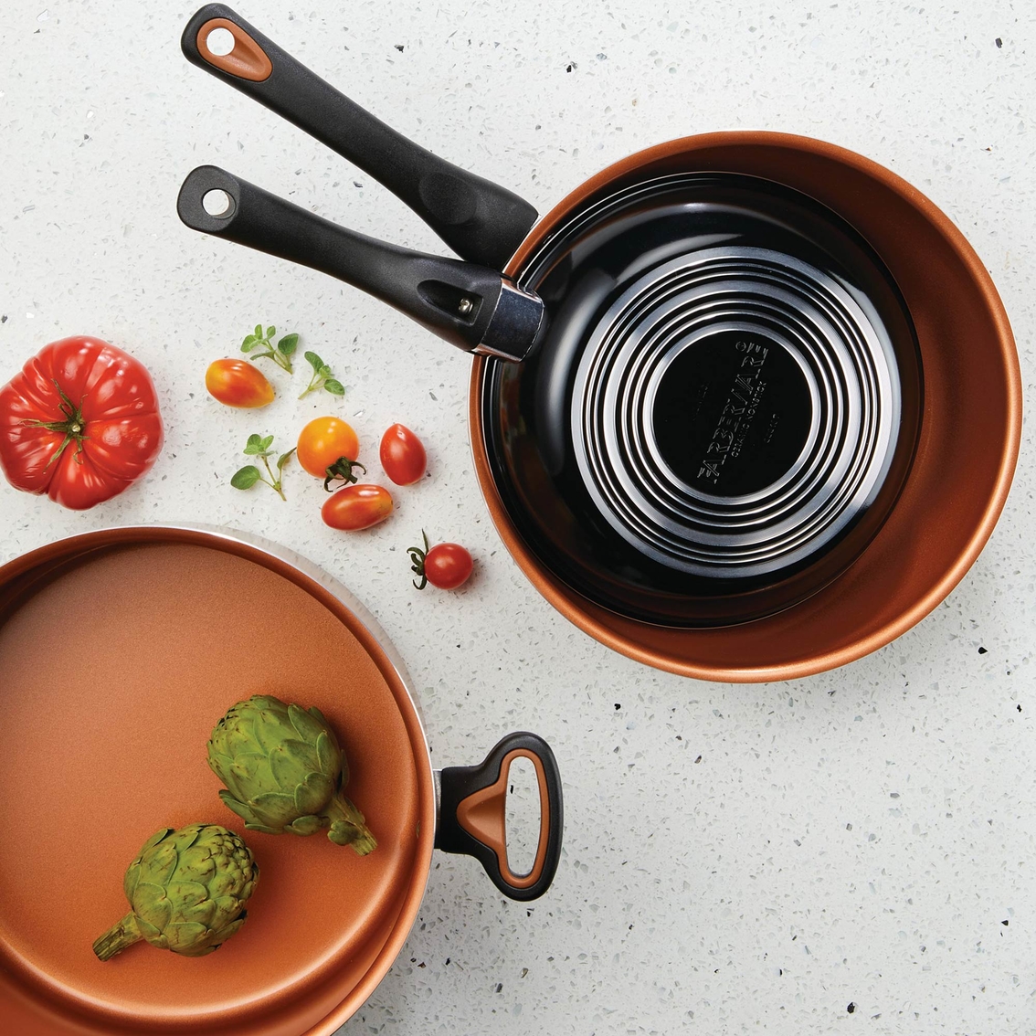 Farberware Go Healthy! 13-Piece Ceramic Non-Stick Cookware Set