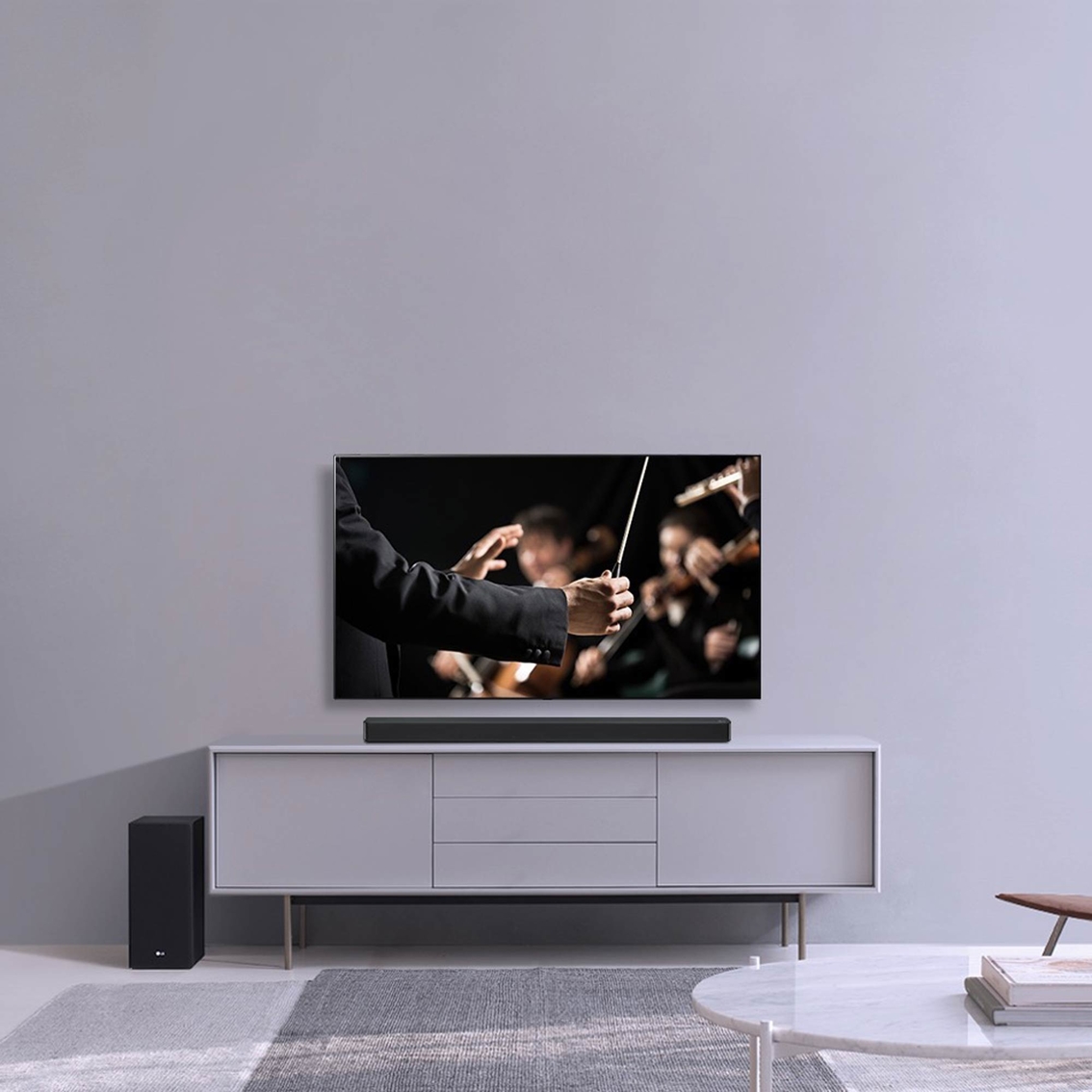LG 3.1 Channel High Res Audio Sound Bar with Built-In Chromecast - Image 9 of 9