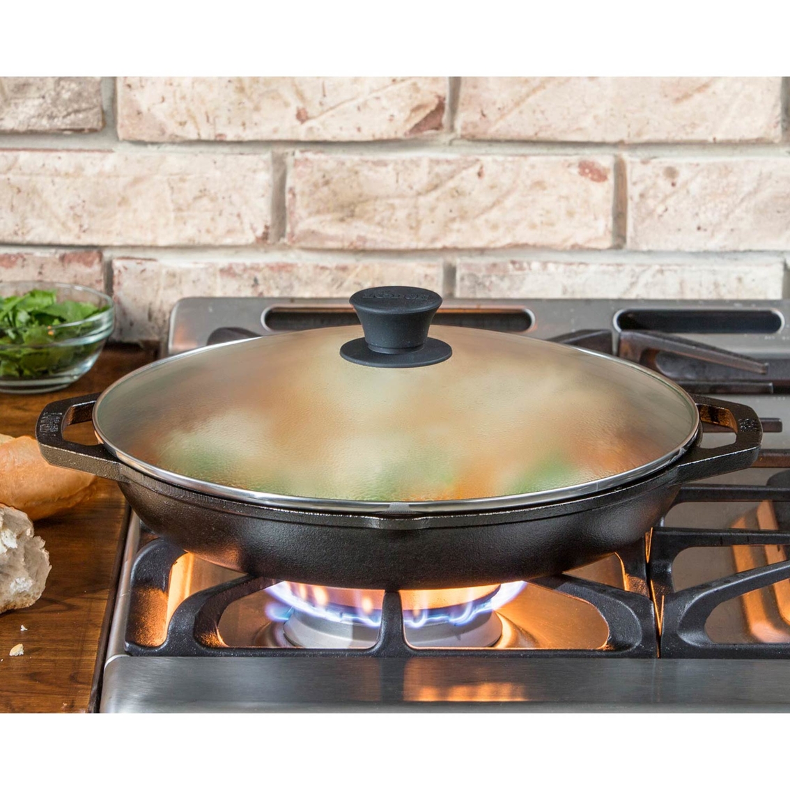 Lodge Chef Collection - 12 Cast Iron Skillet