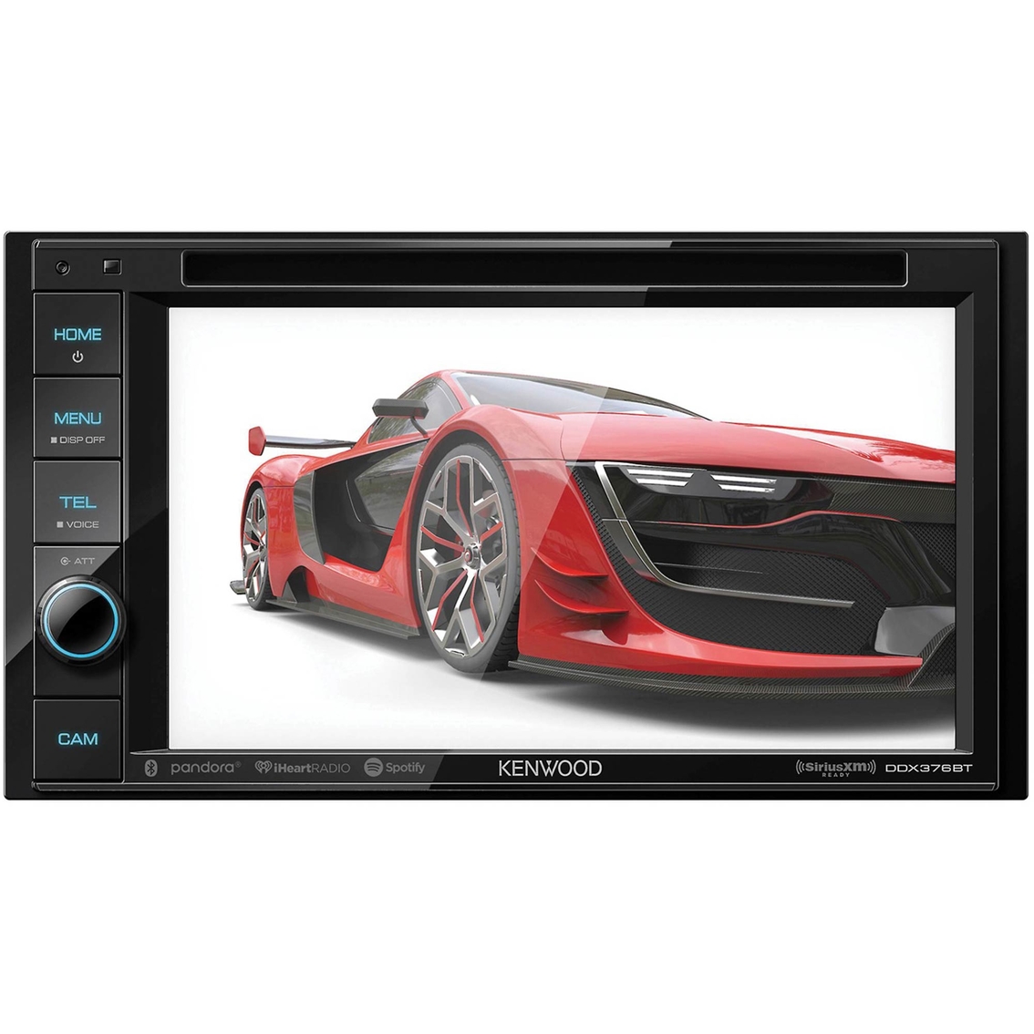 Kenwood DDX376BT 6.2 in. Double DIN In Dash Receiver Bluetooth and SiriusXM Ready - Image 5 of 7