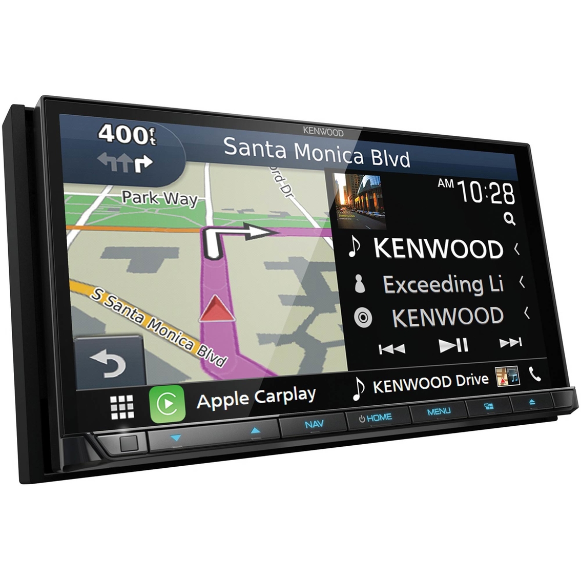 Kenwood Double-DIN Nav Receiver w/ BT, Apple CarPlay, Android Auto & SiriusXM - Image 4 of 7