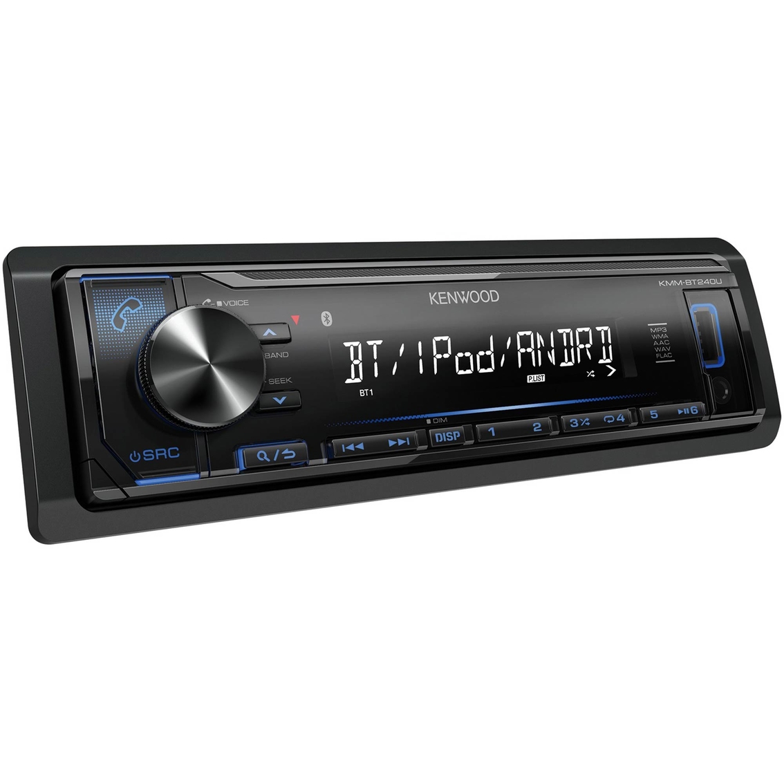 Kenwood Single-DIN In-Dash Digital Media Receiver with Bluetooth and SiriusXM - Image 2 of 3
