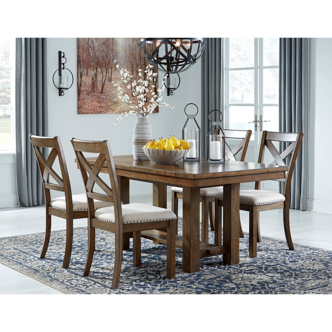 Signature Design by Ashley Moriville Rectangular Dining Room Extension Table - Image 2 of 4
