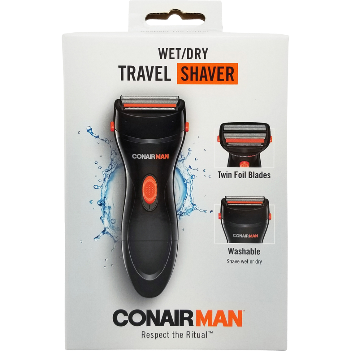 Conair Man Wet and Dry Travel Shaver - Image 5 of 5