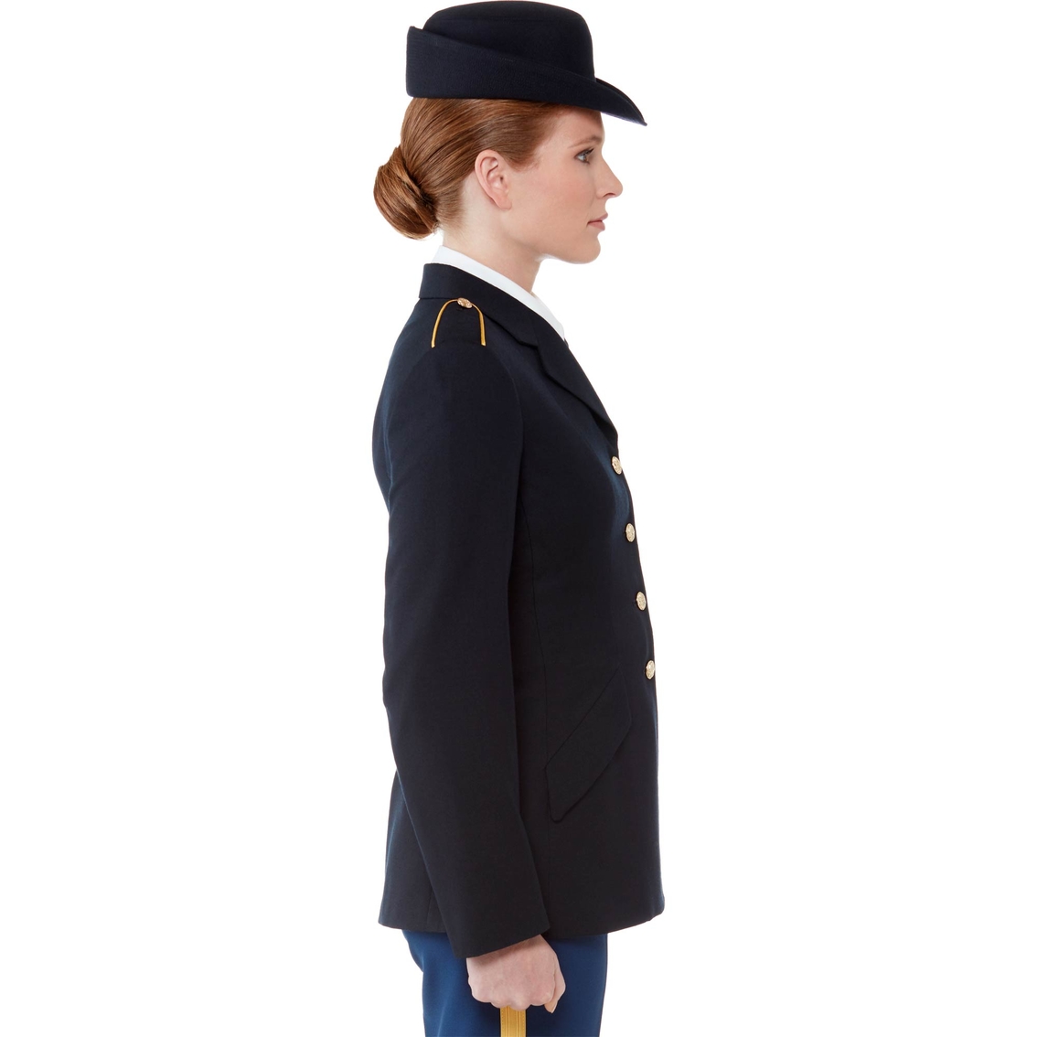 Army Women's Enlisted Blue Coat (ASU) - Image 3 of 4