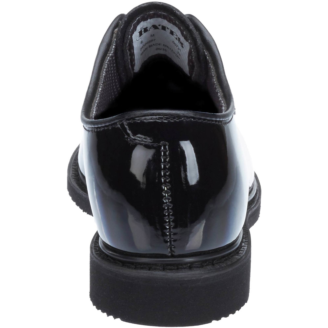 Bate Women's Black Oxford Shoes 731 - Image 4 of 8