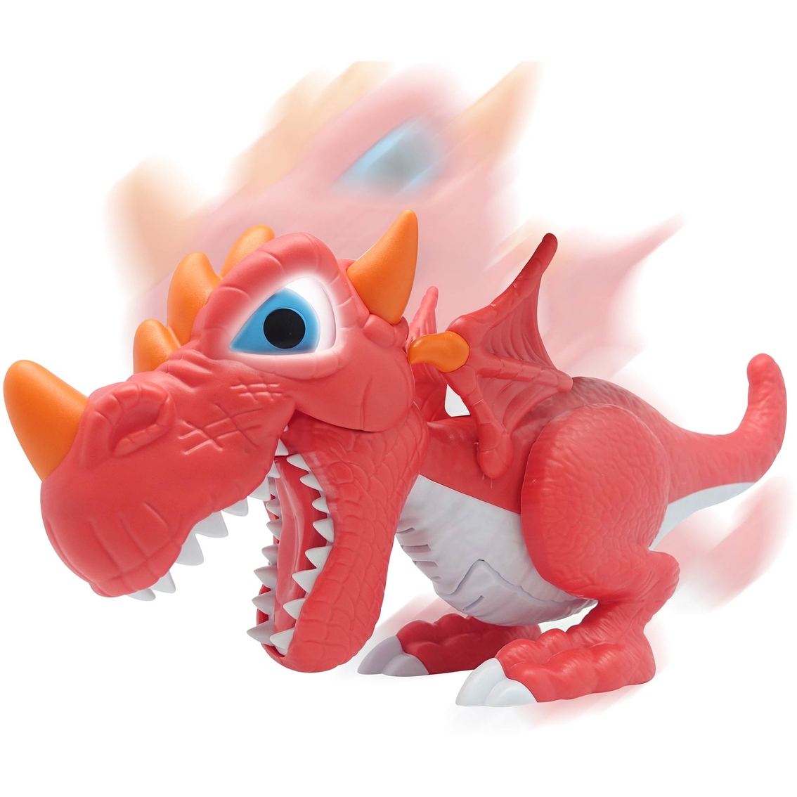 Dragon-I Junior Megasaur Bend and Bite Dino, Red - Image 3 of 3
