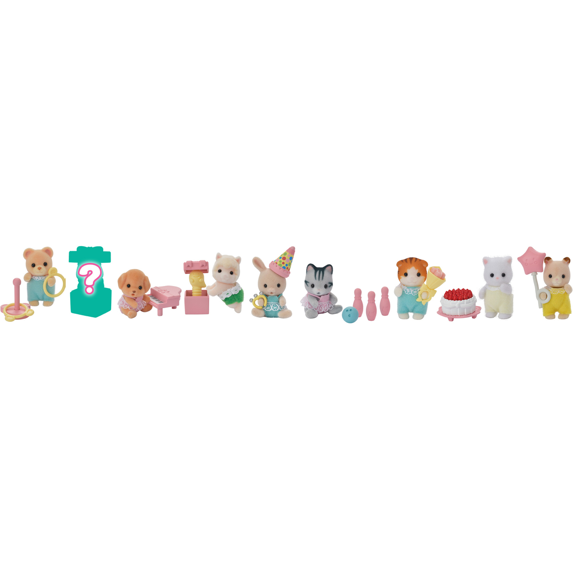 Epoch Calico Critters Baby Party Series Blind Bags, Dolls