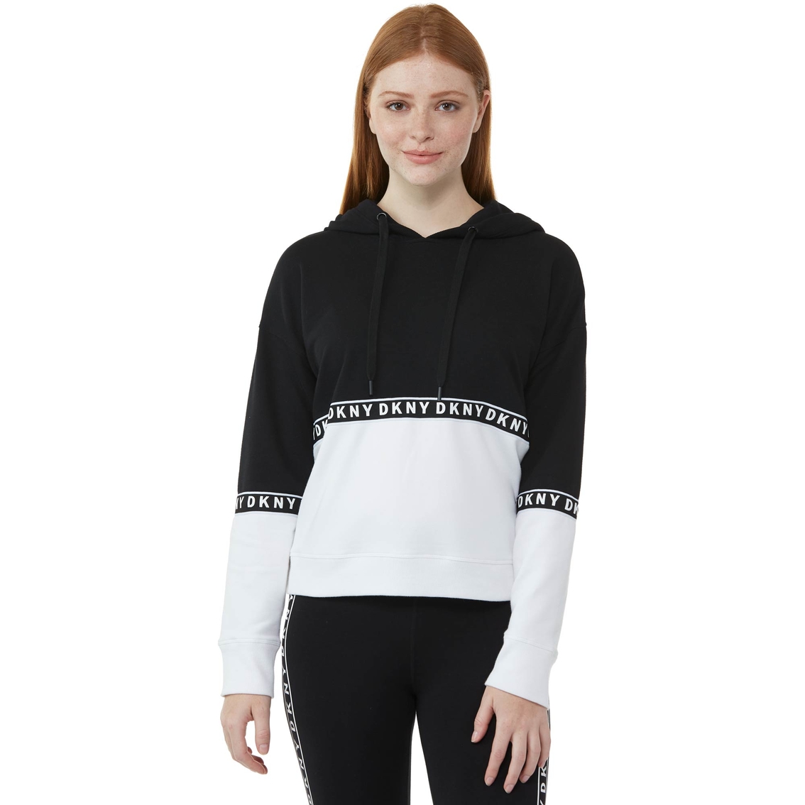 Dkny Sport Boxy Hoodie With Taping | Hoodies & Sweatshirts | Clothing ...