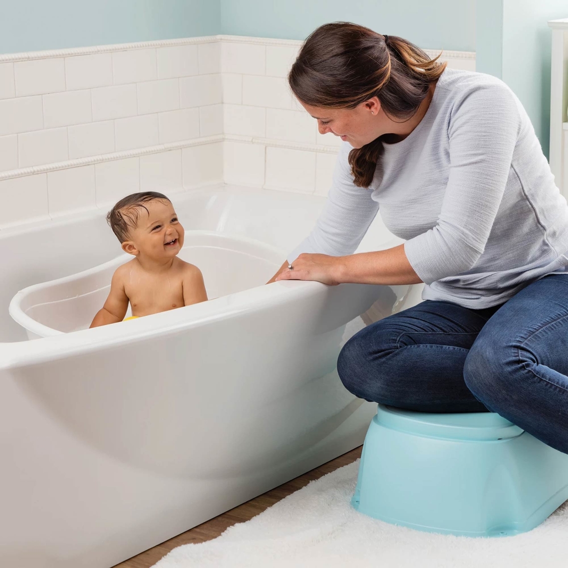 Summer Infant Comfort Height Bath Tub 