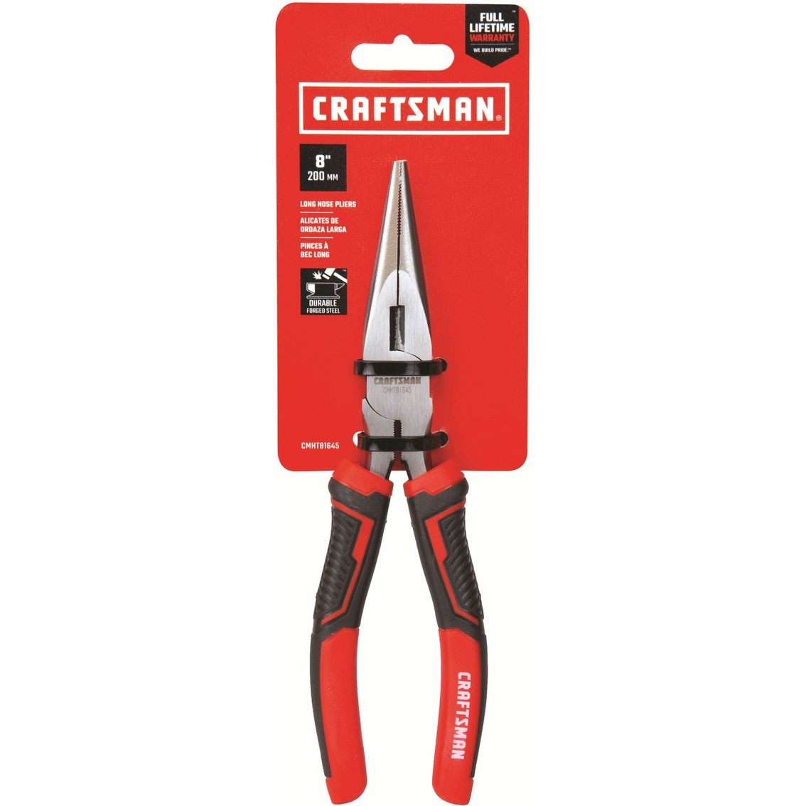 CRAFTSMAN 8-in Electrical Long Nose Pliers with Wire Cutter - Image 3 of 3