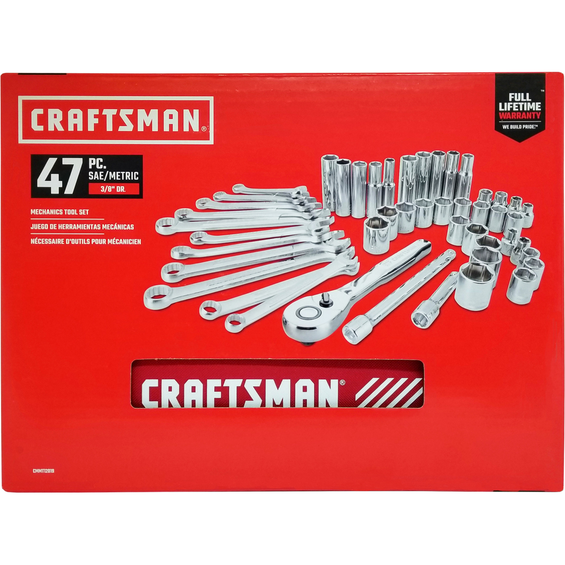 CRAFTSMAN Home Tool Set / Mechanics Tools Kit, 102-Piece (CMMT99448), Black