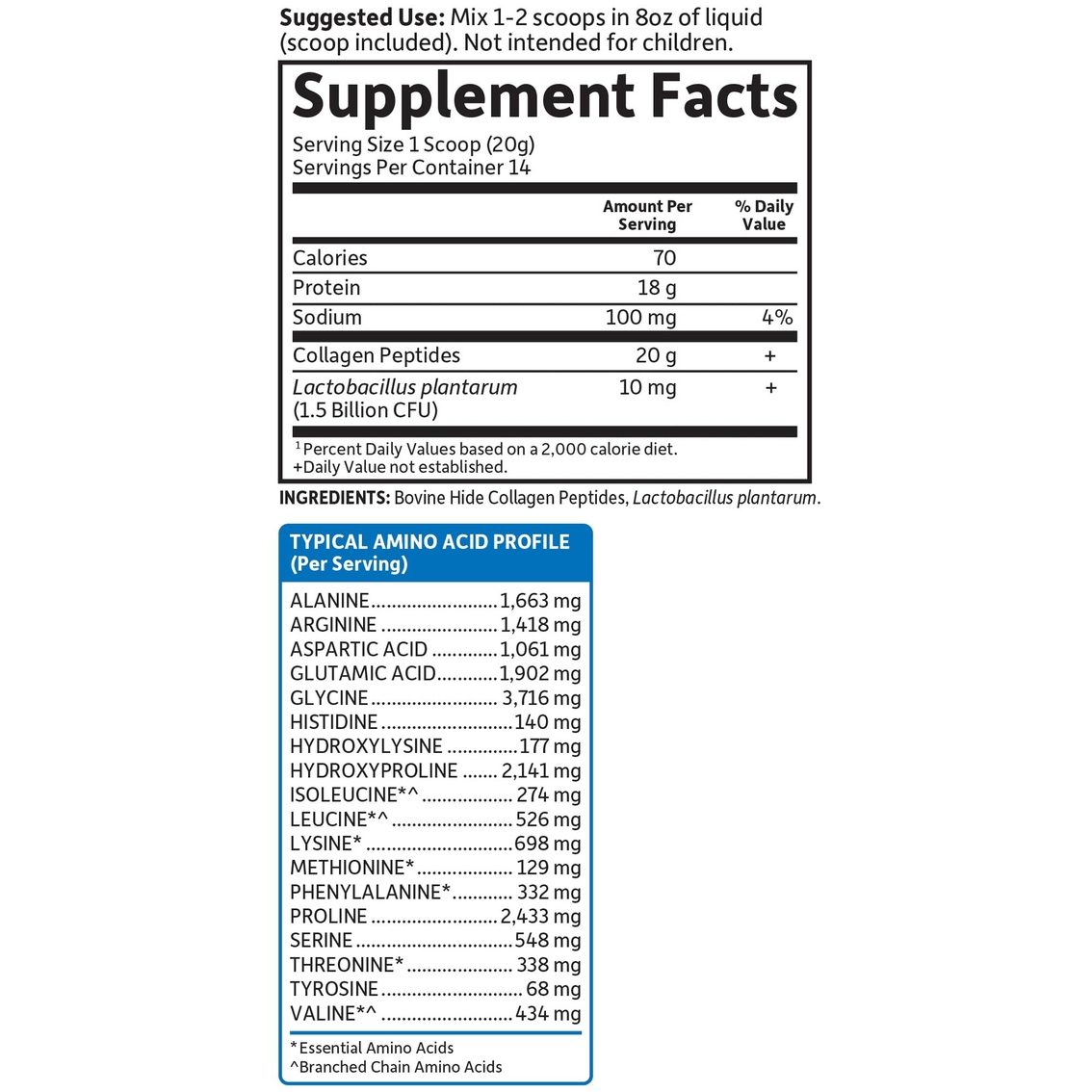 Garden of Life Grassfed Collagen Peptides 14 ct. - Image 2 of 2