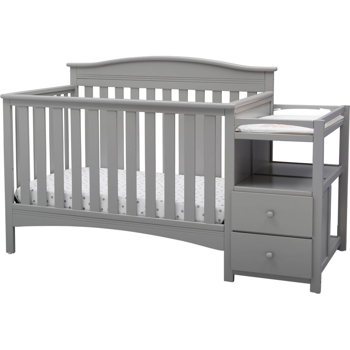 cot bed with changer