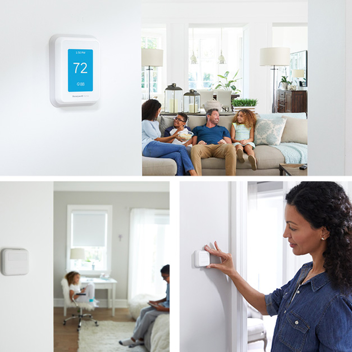 Honeywell T9 Smart Thermostat with Smart Room Sensor - Image 5 of 10