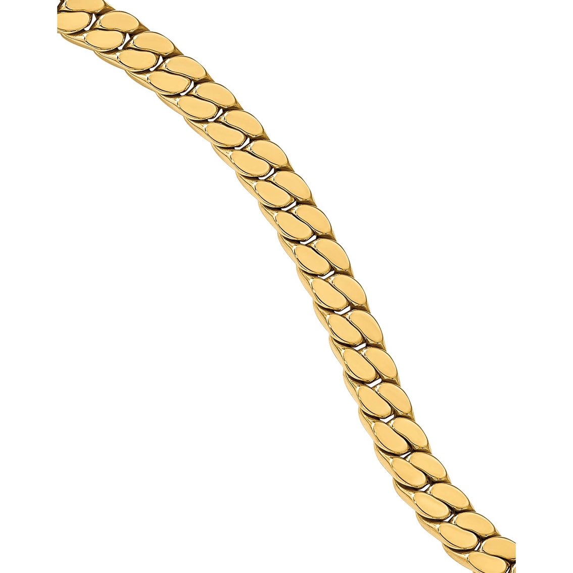 14k Men's Polished Fancy Link Bracelet | Gold Bracelets | Jewelry ...