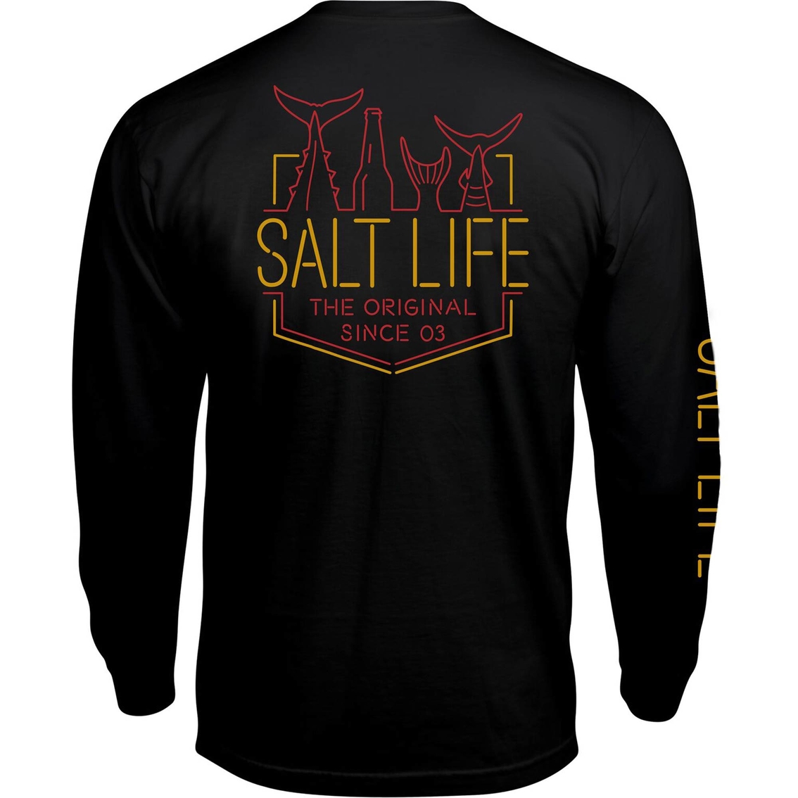 Salt Life Neon Tails Tee - Image 2 of 2
