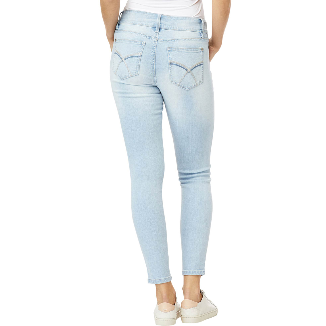 Wallflower Juniors Curvy Denim Skinny Jeans - Image 2 of 3