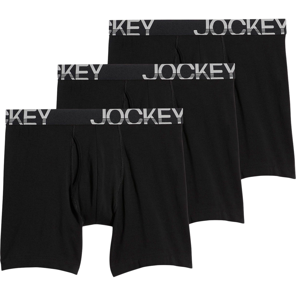 Jockey Active Stretch Midway Boxer Brief 3 Pk. | Underwear | Clothing ...