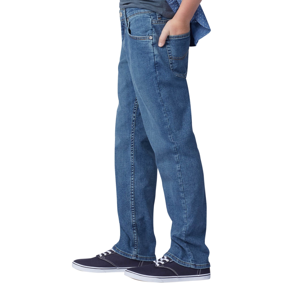 Lee Little Boys Relaxed Fit Tapered Leg Jeans - Image 3 of 3