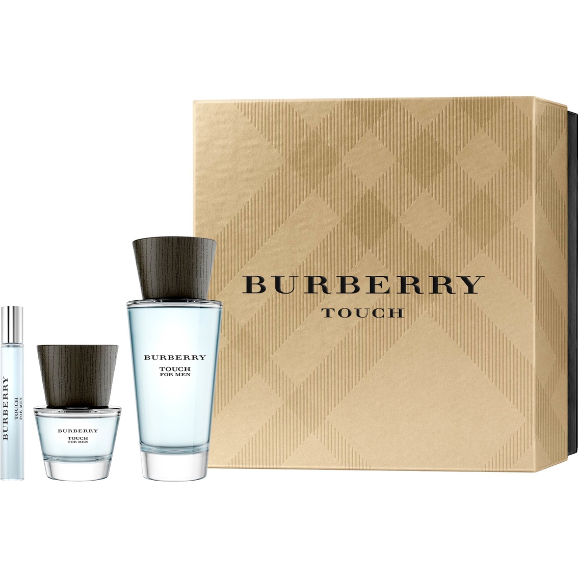 Burberry Touch For Men Eau De Toilette 3 Pc. Set | Gifts Sets For Him ...