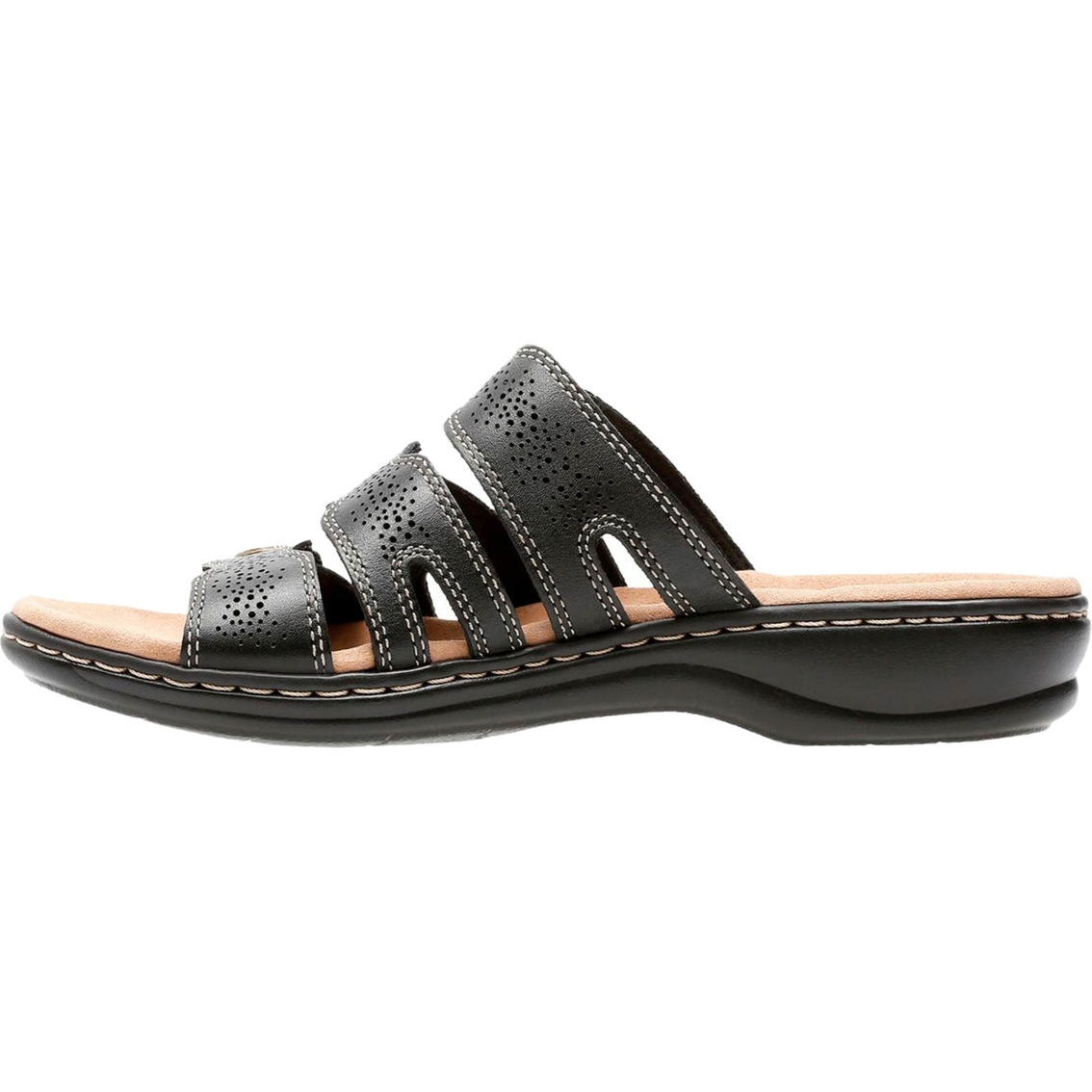 Clarks Leisa Grace Triple Velcro Adjustable Slide Sandals | Sandals ...