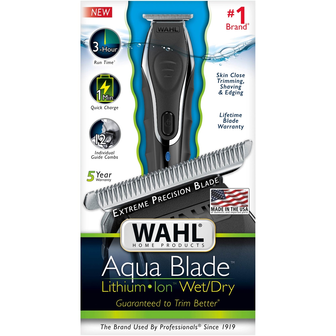 wahl aqua blade beard trimmer