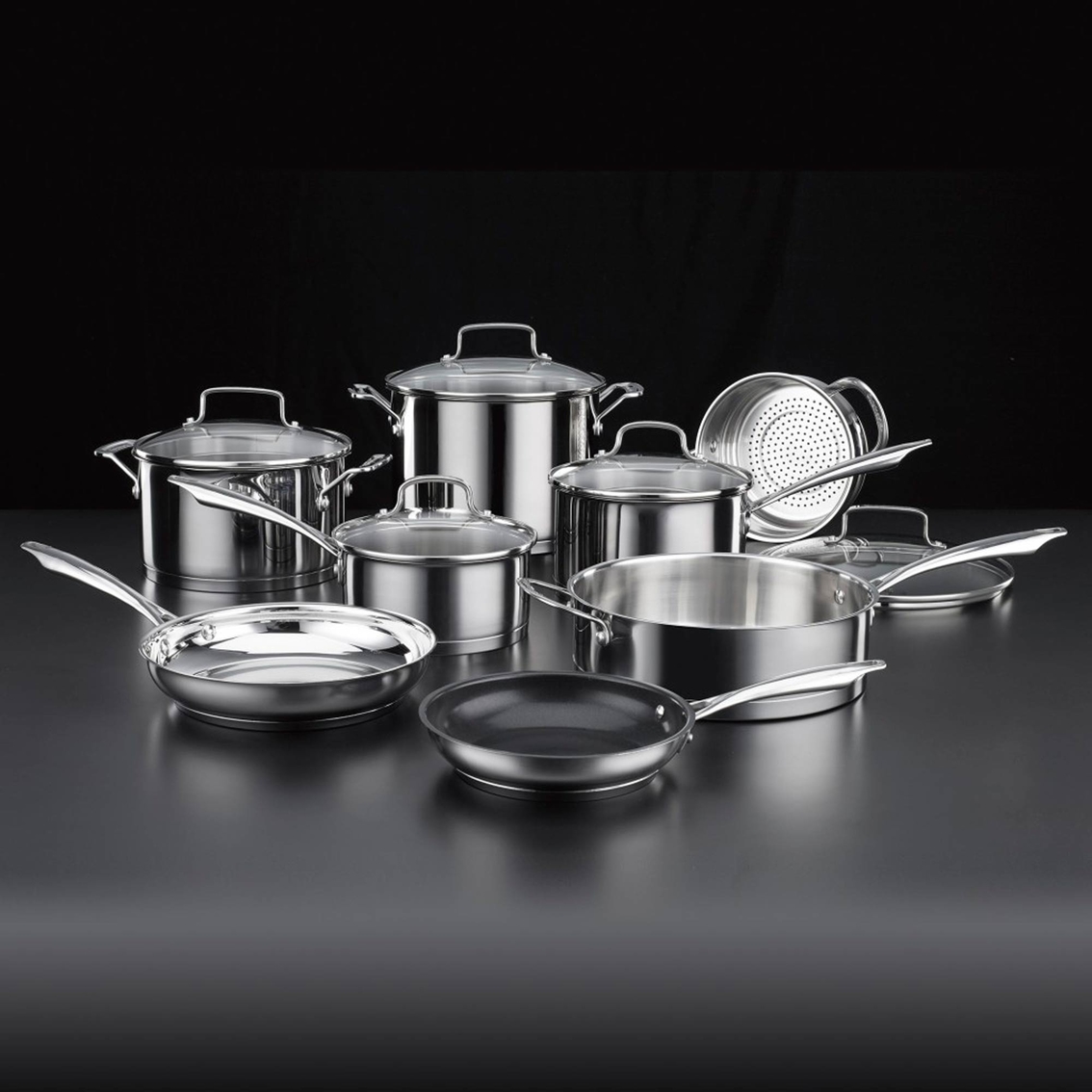 Cuisinart Professional Series Stainless Steel 13 pc. Cookware Set - Image 2 of 2
