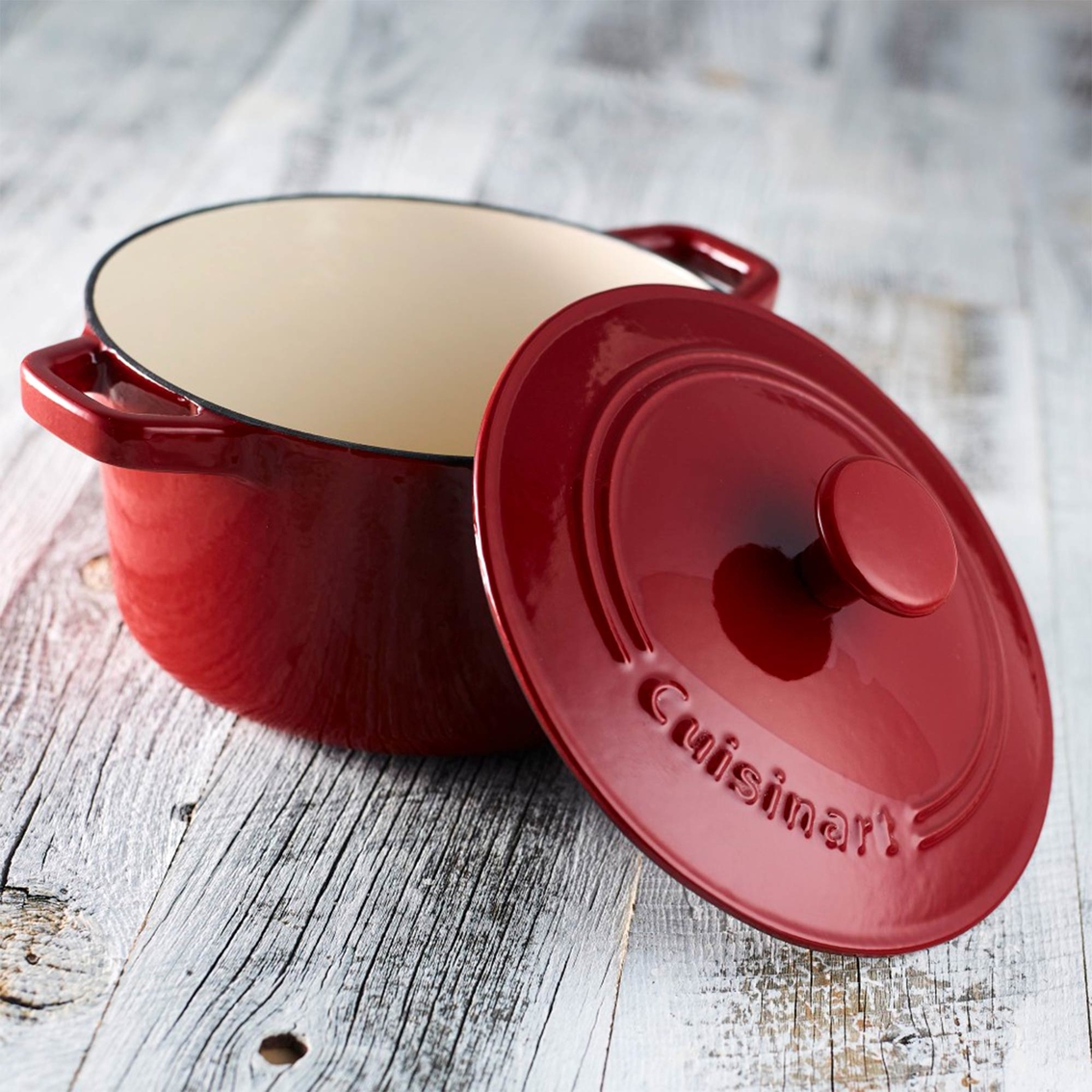 Cuisineart Chef's Classic Enameled Cast Iron 3-Quart Casserole Tray - Image 3 of 3