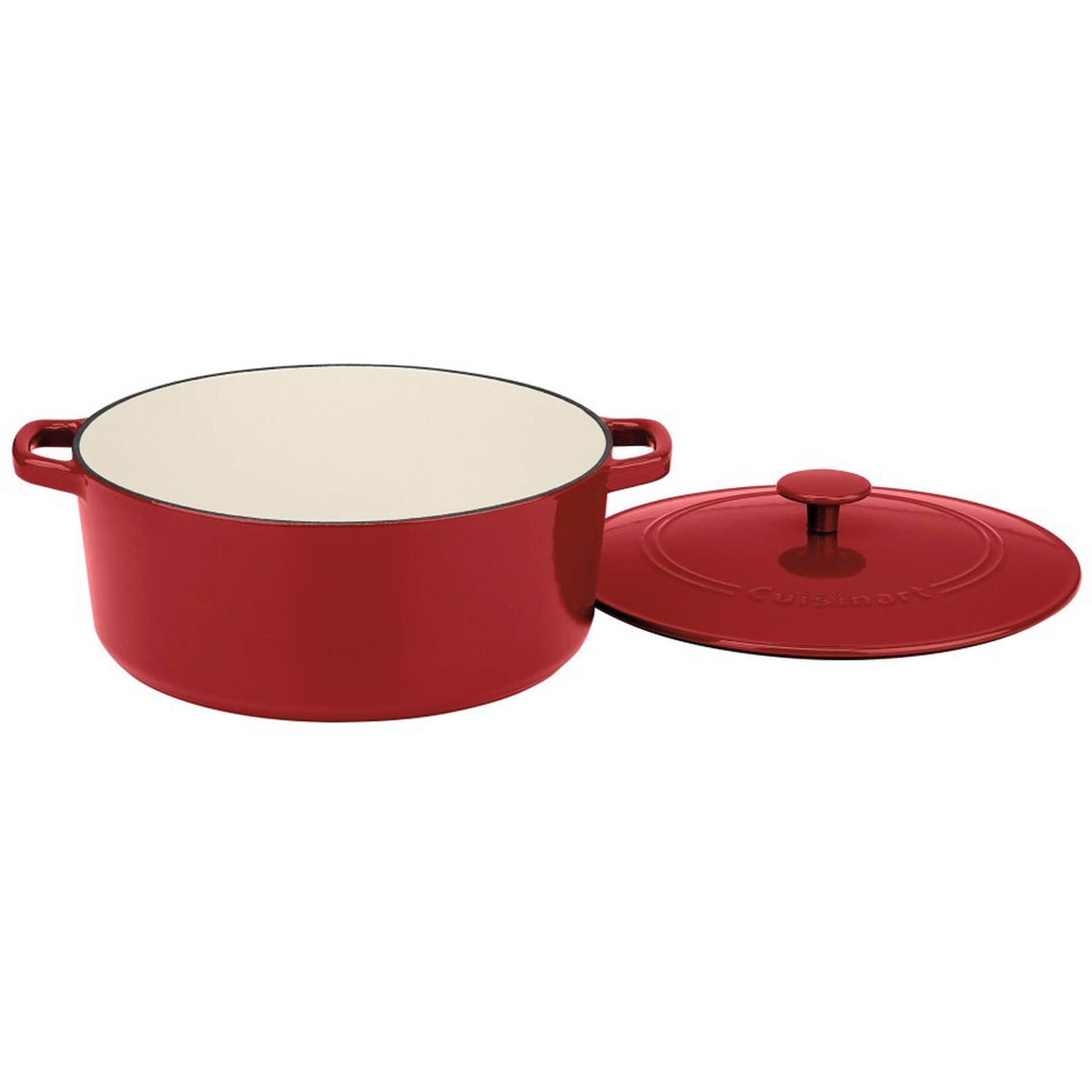 Cuisinart Chef's Classic Enameled Cast Iron 10-Inch Round Fry Pan, Cardinal  Red