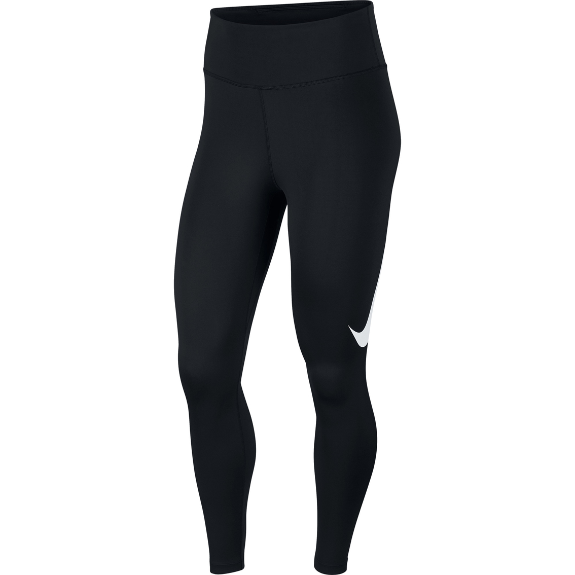 Nike 7/8 Swoosh Run Tights, Pants & Capris, Clothing & Accessories