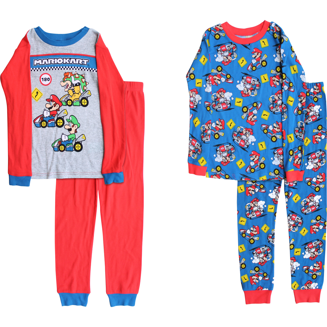 Nintendo Super Mario Speed 4 Pc. Pajama Set | Boys 8-20 | Clothing ...