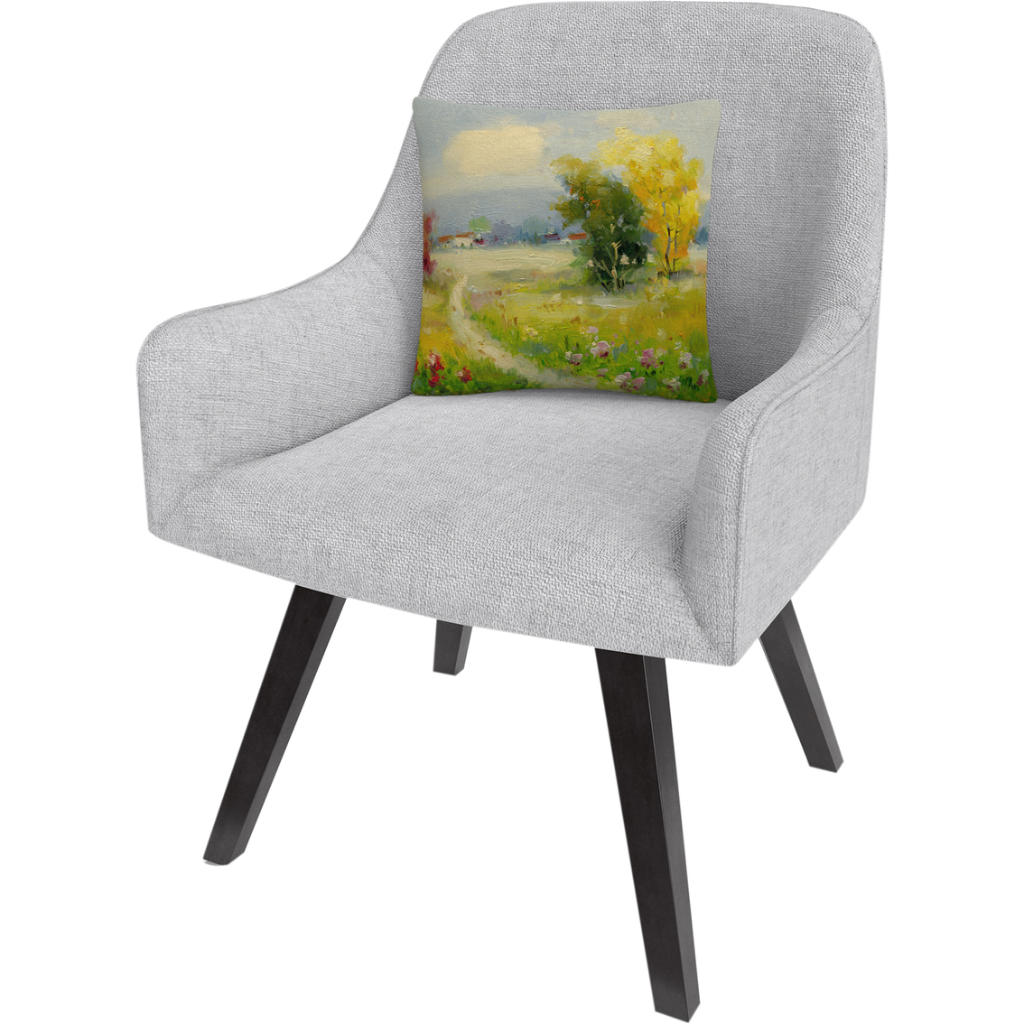 Trademark Fine Art A New Day II Landscape Path Decorative Throw Pillow - Image 2 of 2