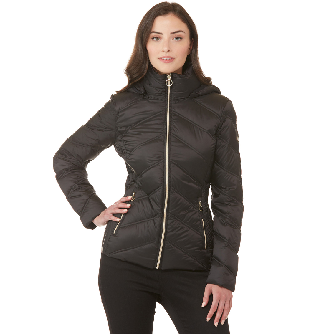 Michael Kors Chevron Packable Jacket | Jackets | Clothing & Accessories ...