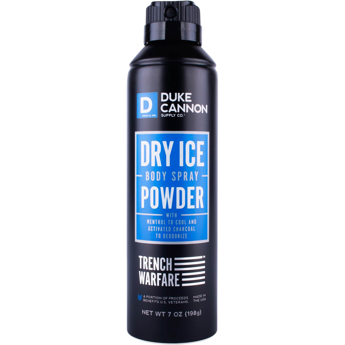 Duke Cannon Trench Warfare Dry Ice Body Spray Powder - Image 1 of 2