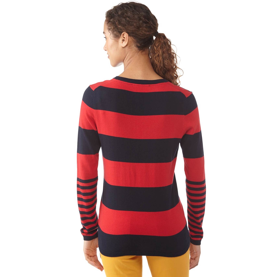 Tommy Hilfiger Rugby Stripe Ivy Sweater - Image 2 of 3