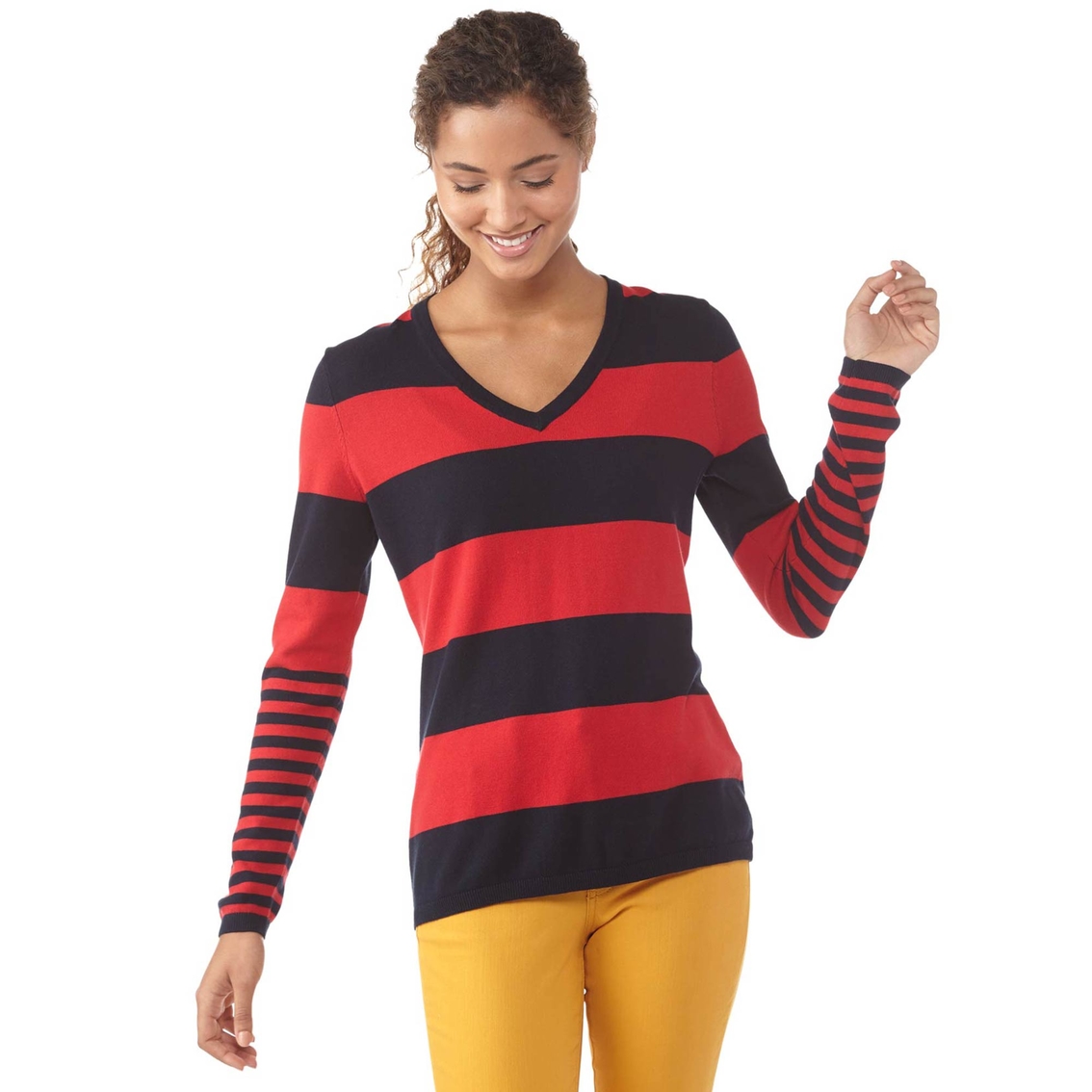 Tommy Hilfiger Rugby Stripe Ivy Sweater - Image 3 of 3