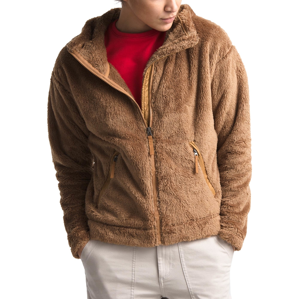 the north face furry jacket