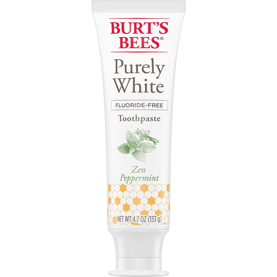 Burt's Bees Fluoride Free Purely White Zen Peppermint Toothpaste 4.7 oz. - Image 2 of 3