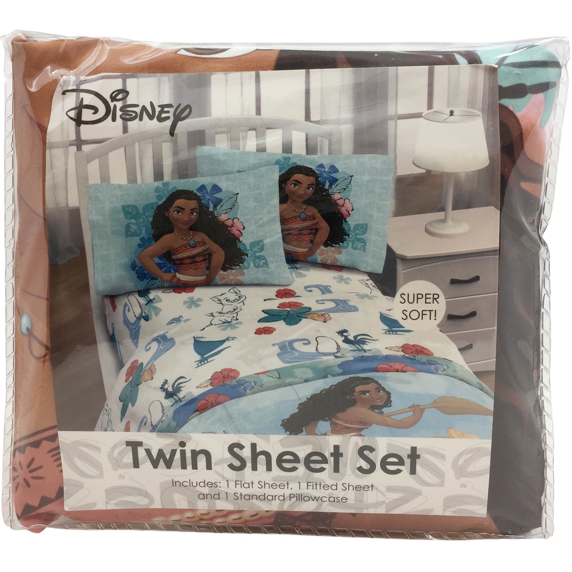 Moana Twin 3 Pc Sheet Set Sheets, Moana Twin Bed Sheets